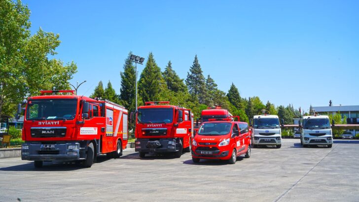 Kahramanmaraş itfaiyesinde yangın seferberliği