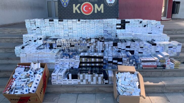 Adana’da kaçakçılık operasyonu