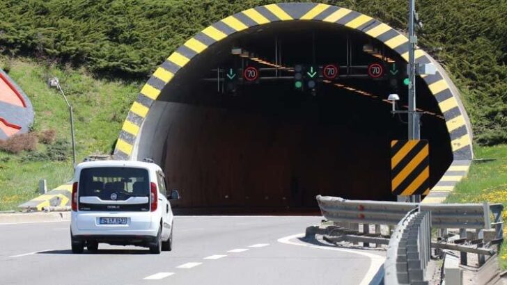 Bolu Dağı Tüneli’nin İstanbul yönü 35 gün trafiğe kapatılacak