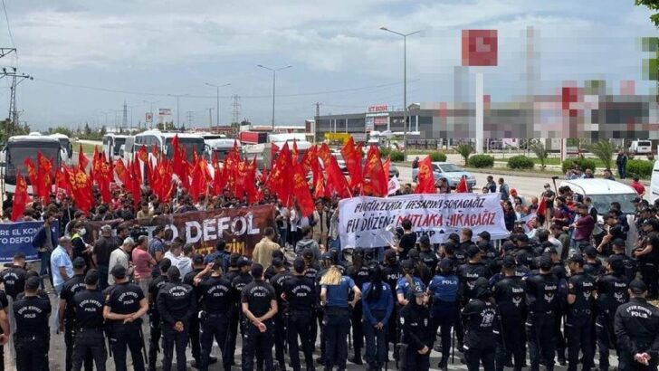 İncirlik Üssü önünde eylem