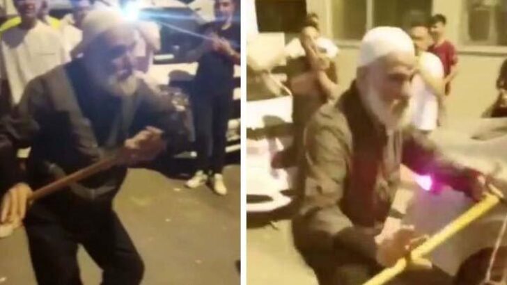 Bağcılar’da asker eğlencesi sırasında ilginç anlar…