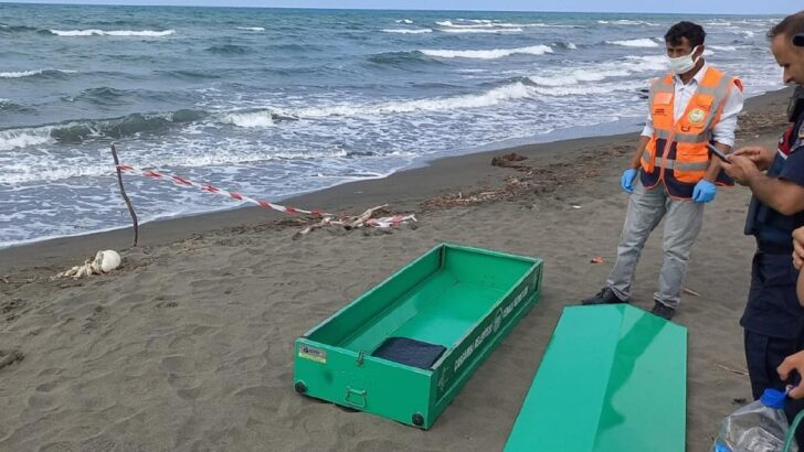 Samsun’da sahile iskelet vurdu