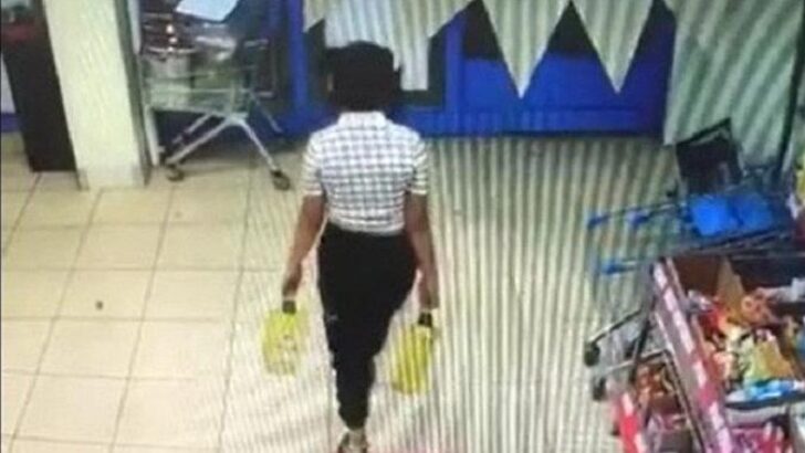 Sıvı yağ hırsızları kameralara yakalandı