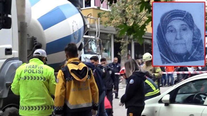 Avcılar’da kedilere mama verirken beton mikserinin altında ezildi