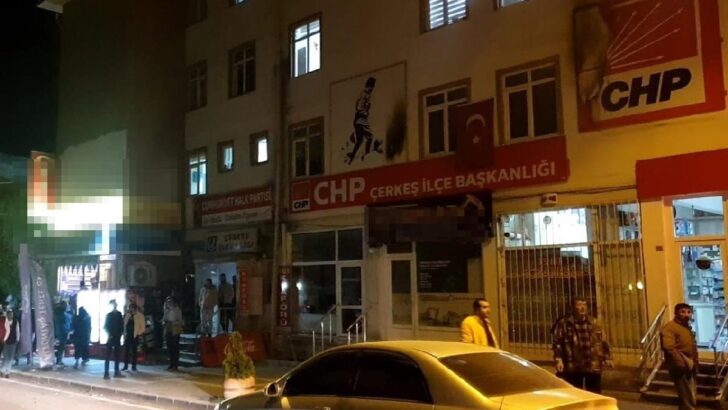 CHP ilçe binasına saldıran şüpheli tutuklandı