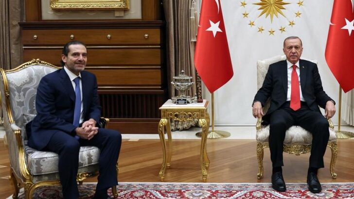 Cumhurbaşkanı Erdoğan, eski Lübnan Başbakanı Hariri’yi kabul etti