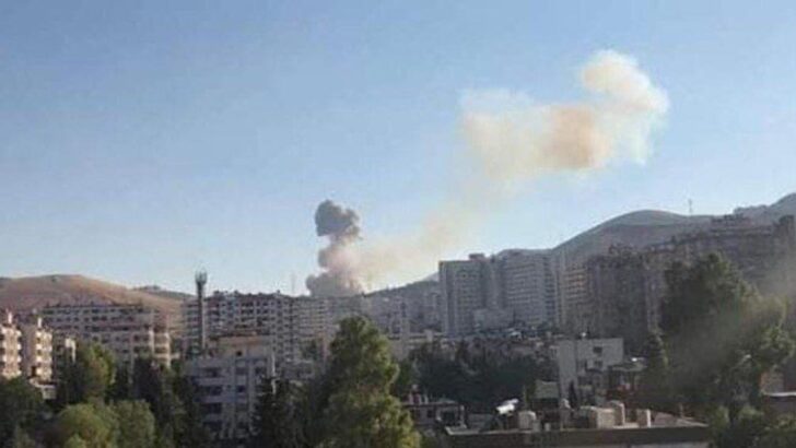 İsrail, Suriye’yi bu defa gündüz vurdu