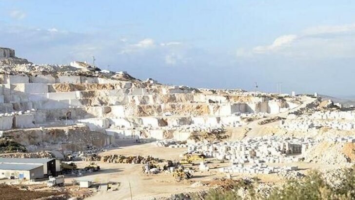 Mermer ocağında bir işçi hayatını kaybetti