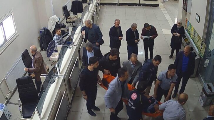Sıra beklerken kalp krizi geçirdi