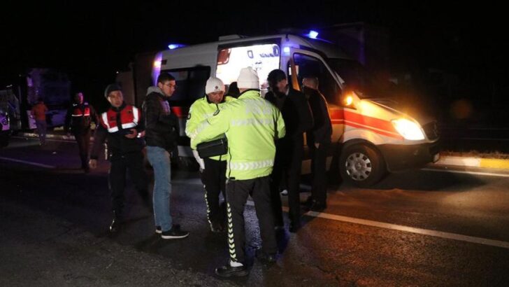 Sivas’ta yola çıkan at kazaya neden oldu: 15 yaralı
