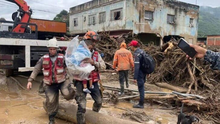 Venezuela’da heyelan felaketi: En az 25 ölü, onlarca kayıp