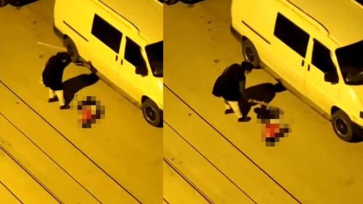 Antalya’da tepki çeken görüntü: ‘Annem, vurma acıyor’