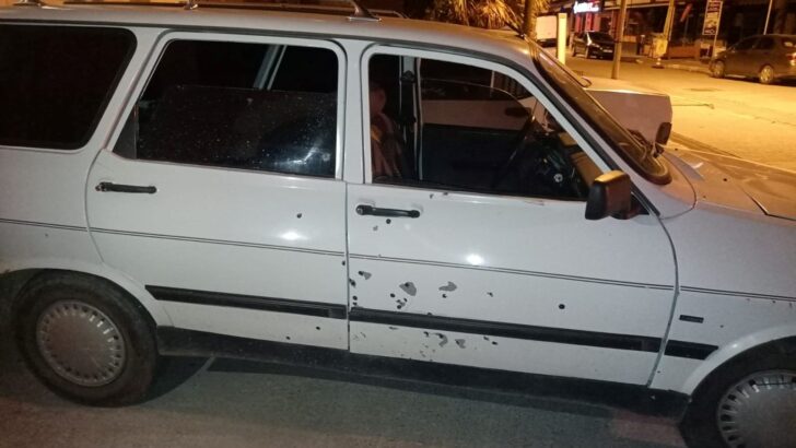 Aydın’da otomobile silahlı saldırı