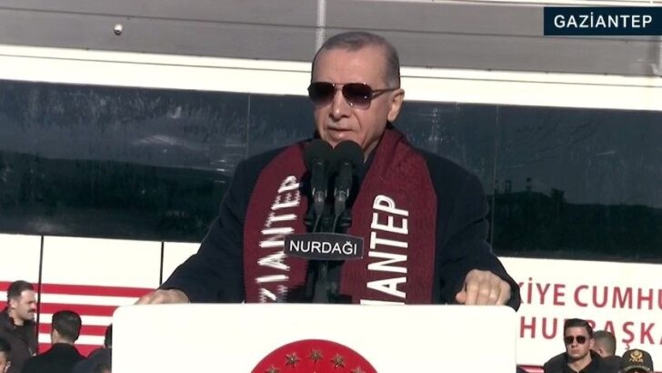 Cumhurbaşkanı Erdoğan açıklama yapıyor