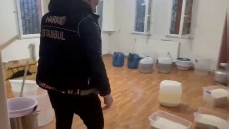 İstanbul’da 506 kilogram metamfetamin ele geçirildi