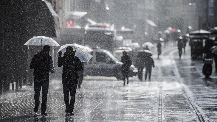 Meteoroloji’den 16 il için gök gürültülü sağanak uyarısı
