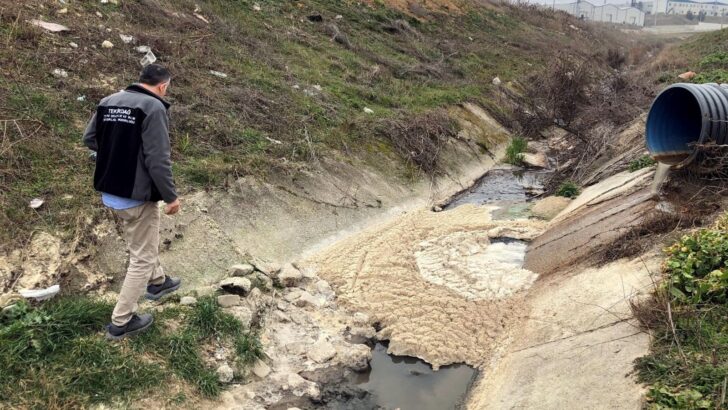 Tekirdağ’da çevreyi kirleten tesislere 17 milyon TL ceza