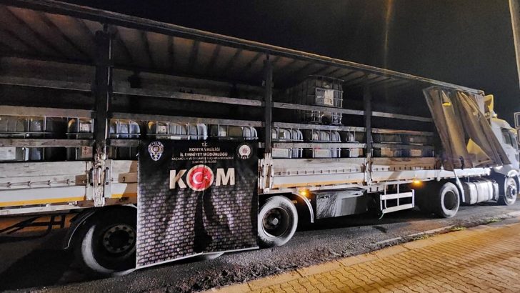 Konya’da kaçakçılık operasyonu