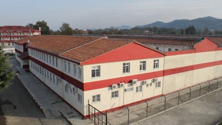 Ordu’da cezaevinde yangın