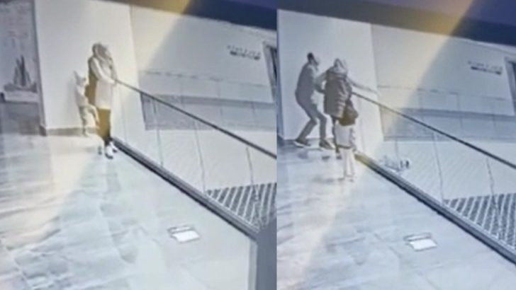 6’ncı kattan düşen çocuk son anda güvenlik filesine takıldı