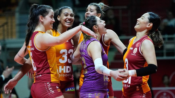 Galatasaray Daikin, Beşiktaş Ayos’u mağlup etti 3-2