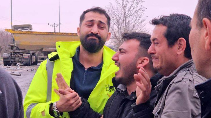 Gördüğü manzara sonrası gözyaşlarını tutamadılar