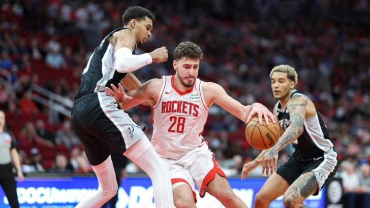 Houston Rockets San Antonio Spurs maçında Alperen Şengün’den tarihe geçen performans