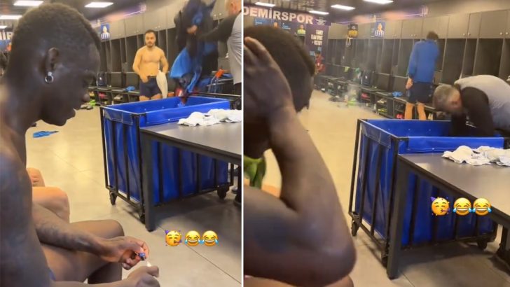 Mario Balotelli soyunma odasında torpil patlattı