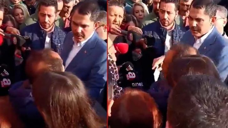 Murat Kurum ile vatandaş arasında dikkat çeken diyalog