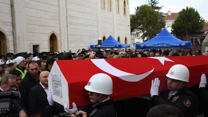 Şehit polis memuru Orhan Mutlu son yolculuğuna uğurlandı