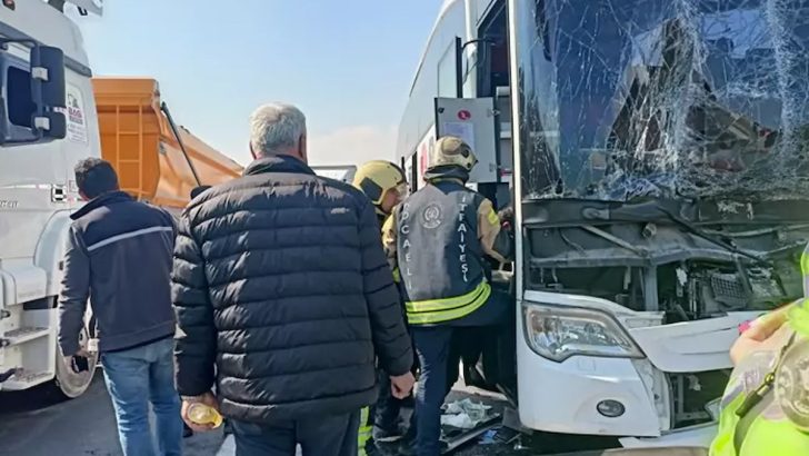 TEM’de zincirleme kaza: Ankara yönü ulaşıma kapandı