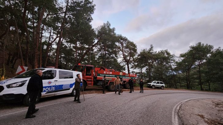 Antalya’da orman yangını