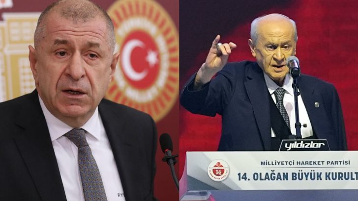 Bahçeli’nin Erdoğan için söylediği o söz Özdağ’ı kızdırdı: Kapatın partiyi….