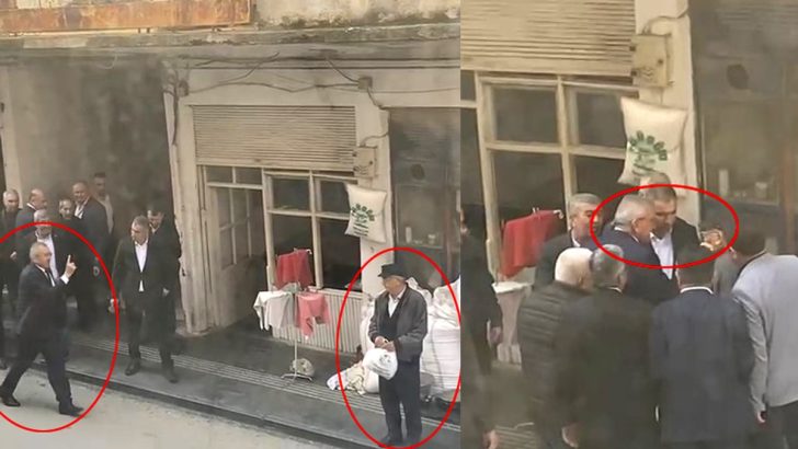 BBP’li başkandan vatandaşa yumruk