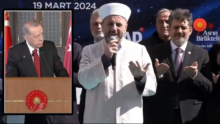 Erdoğan’dan imama tepki: Tamam mübarek