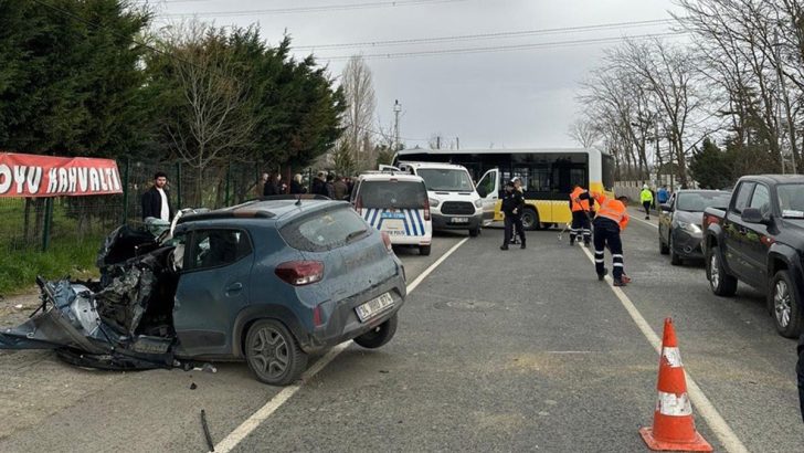 İstanbul’da zincirleme kaza