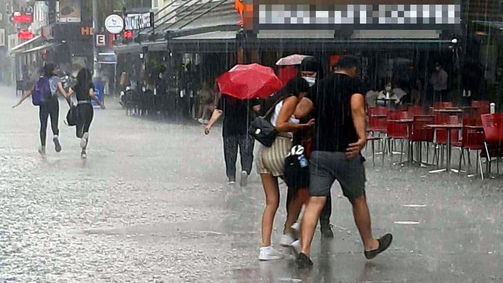 İzmir için ‘kuvvetli yağış’ uyarısı