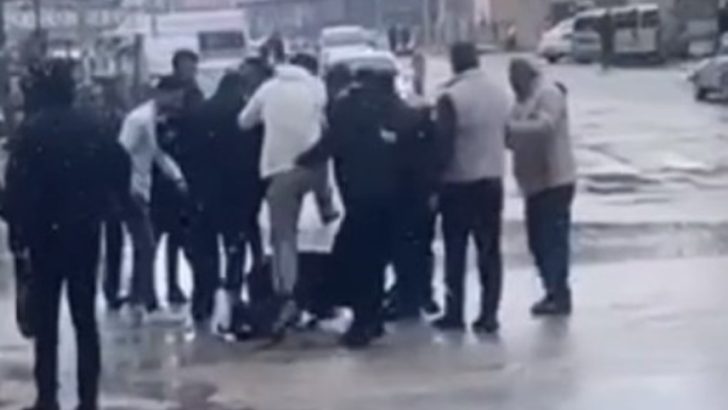 Karısını bıçaklayan adama linç girişimi