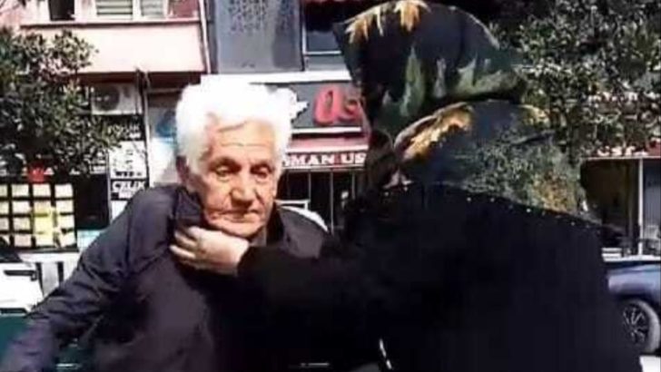Kocası ölen kadın, kendisini rahatsız eden kişiyi parkta dövdü