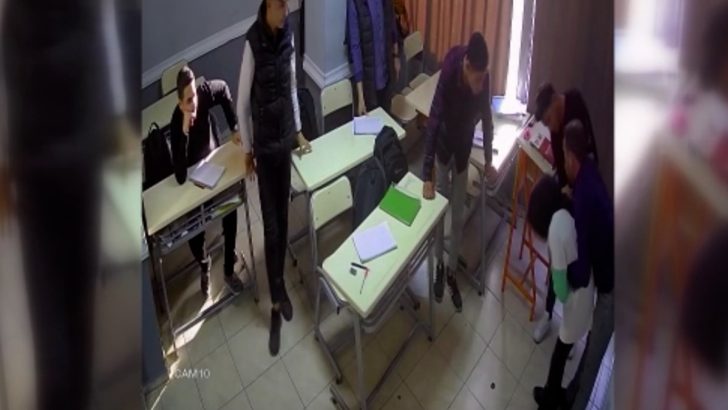 Sınıfta hayat kurtaran hareket