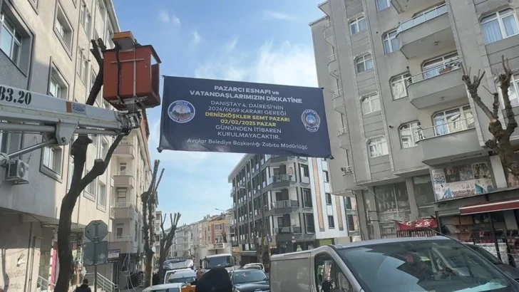 Avcılar’daki 50 Yıllık Semt Pazarı Danıştay Kararıyla Kapatıldı