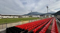 Fethiye İlçe Stadı’nda Galatasaray maçı hazırlıkları sürüyor