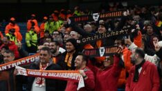 Galatasaray’a Manchester’da büyük destek
