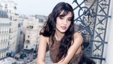 Hande Erçel, Paris Moda Haftası’nda! Çizmeleri gündem oldu