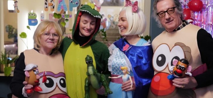 Meryem Uzerli, kızının doğum gününde prenses oldu