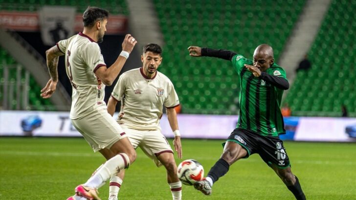 Sakaryaspor – Bandırmaspor maçında kazanan yok