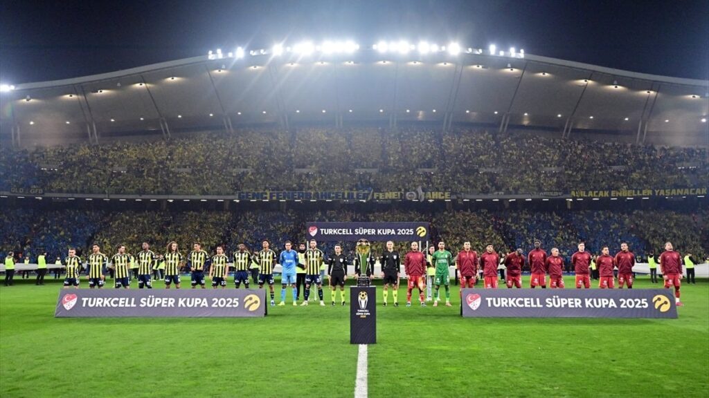 Süper Kupa finalini 58 bin 397 seyirci takip etti