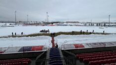 TFF 2. Lig maçı kar sebebiyle ertelendi!