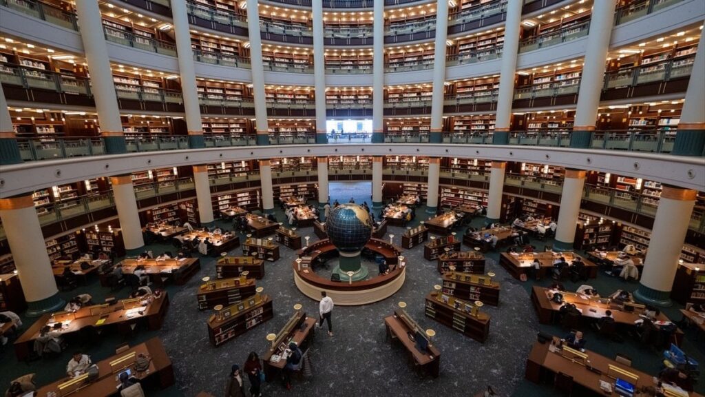 Cumhurbaşkanlığı Millet Kütüphanesi 6 yılda yaklaşık 9 milyon ziyaretçi ağırladı