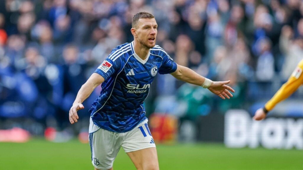 Edin Dzeko’nun golleri Schalke’ye yetmedi